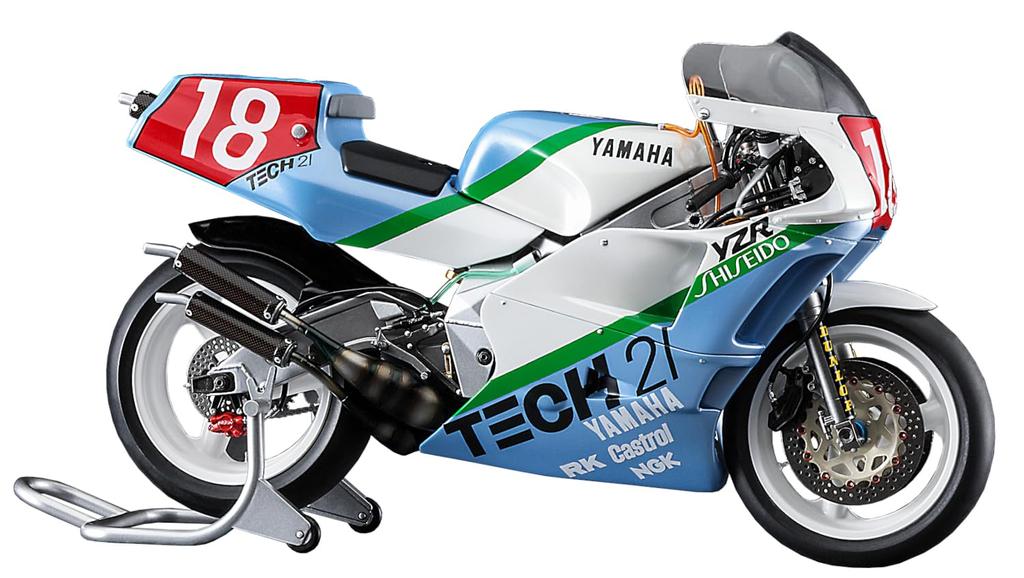 Hasegawa Bike Series Yamaha YZR500 TECH21 1988 Plastic Model 21762 1/12 (0W98)