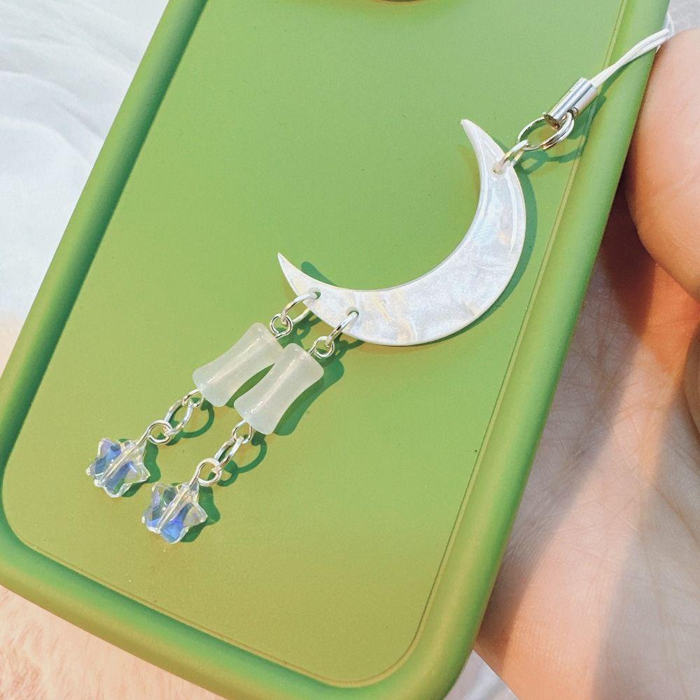 DIY Handmade Cloud Phone Chains Mid-Autumn Festival Mobile Strap  Mid-Autumn Festival Decoration