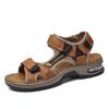 New Men's Sandals Soft Soled Leather Sandals Men's Large Size Outdoor Summer Comfortable Beach Sandals Casual Sneakers38-47
