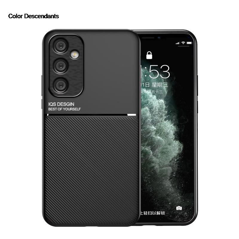 Чехол для роскошного автомобиля для Samsung Galaxy A35 Чехол A34 A33 5G A32 4G A 35 34 32 SM-A356E/DS Мягкий однотонный Магнитный корпус телефона на