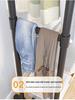 Multifunctional Indoor Clothes Drying Rack - Floor-Standing Balcony Coat Hanger