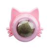 Catnip Ball Edible Catnip Ball Toy Safe Healthy Kitten Chew Teeth Cleaning Dental Toy Wall Treats Cat Lick Ball Toy for Indoor Cats