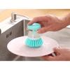 Кухонная щетка, инструмент для мытья, новая кастрюля, миска, щетка для ладони, дозатор мыла