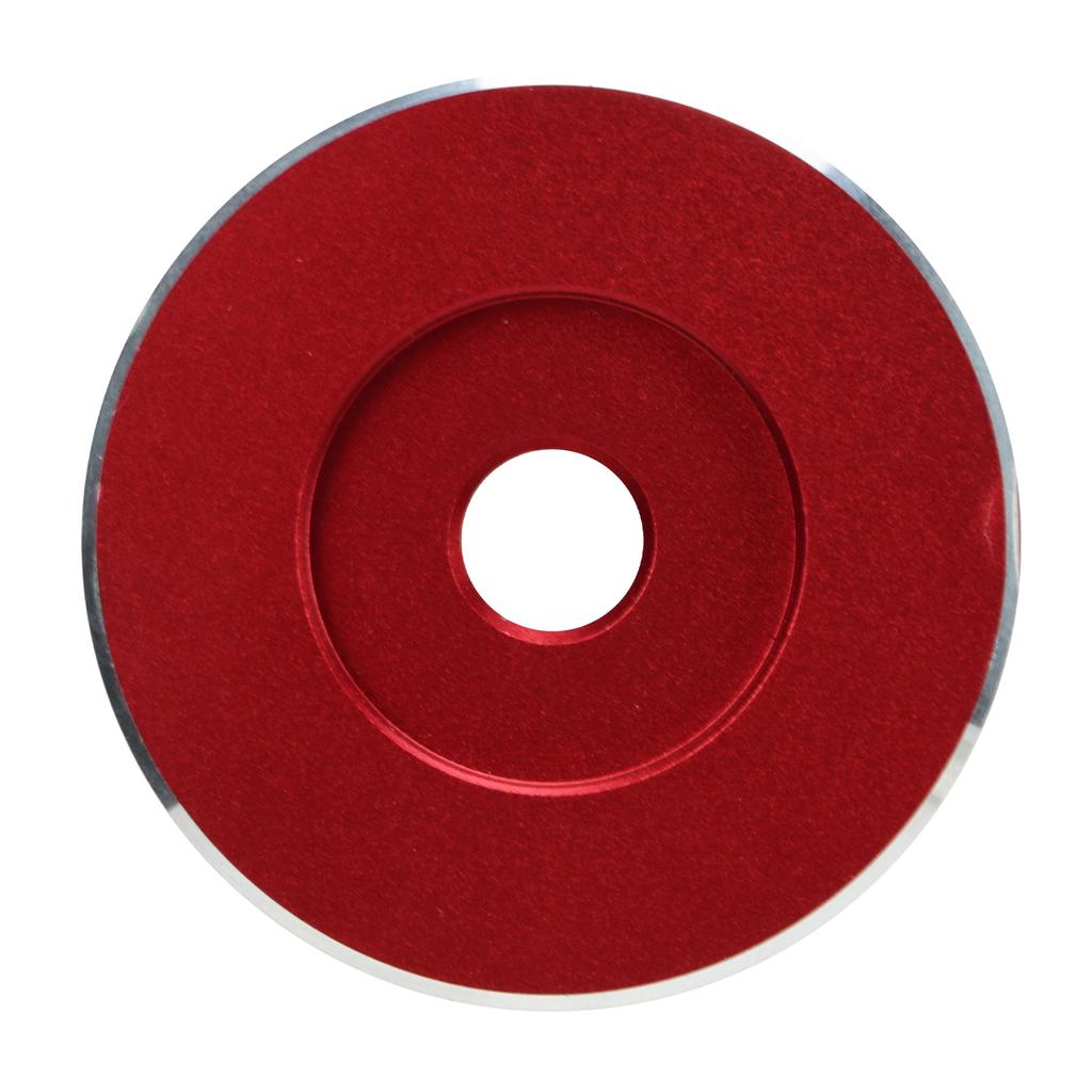 Адаптер для пластинок Алюминиевый проигрыватель пластинок Адаптер для проигрывателя виниловых пластинок RPM Аксессуар для граммофона Красный