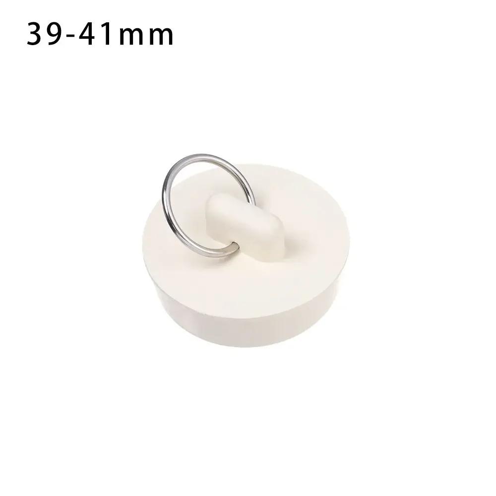 Universal Silicone Bathtub Plug Replacement Anti-clogging Drain Stopper Shower Bath Tub Sink Drains Kitchen Bathroom Accessories