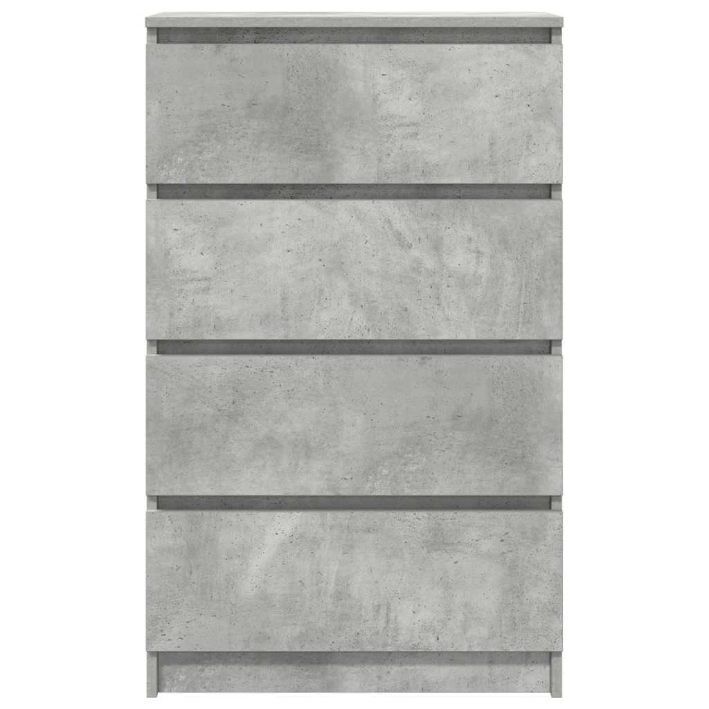 Sideboard Concrete Grey 60 x 35 x 98.5 cm Engineered Wood