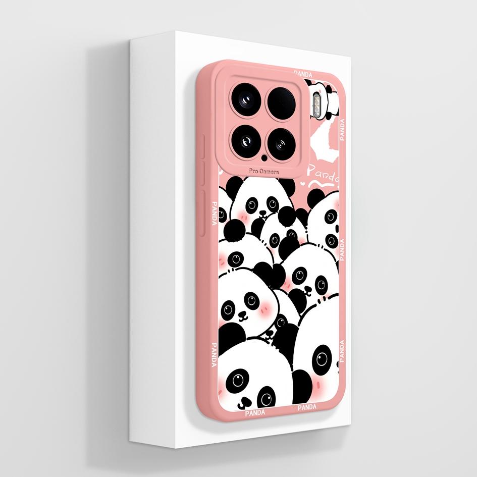 Для Xiaomi Mi 6X A2 A3 11 11i 11T 11X Lite NE чехлы для телефонов милые узоры панды кролика мягкий тонкий жидкий силиконовый противоскользящий корпус для Xiaomi Shell Capa