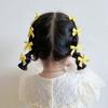Hairpin Plaid Female Hair Accessories Korean Style Headwear Children's Hair Clip Bowknot Hairpin