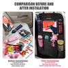 cwdf10 Car Seat Back Hanging Storage Pocket Bag Organizer Stowing Tidying Tool For Opel OPC Astra K Vectra Corsa Zafira Insignia Mokka