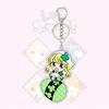 Кавайная Аниме Фигурка Shugo Chara Акриловый Брелок Девичий Сердечко Мультяшный Милый Хинамори Аму Яйцо Брелок-Подвеска Подарки для Студентов Игрушки