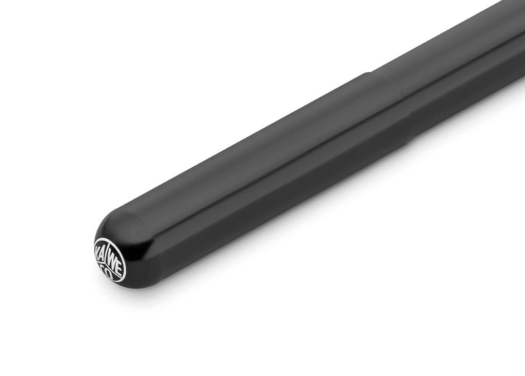 Шариковая ручка Kaweco Lilliput Black с официально импортированной ручкой, на масляной основе, 11000247, колпачок,