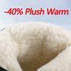 Fashion Men's Snow Boots Wool Plush Warm Men Casual Cotton Boots 2024 New Winter Boots Waterproof Male Shoes Adult Ankle Boots Non-slip