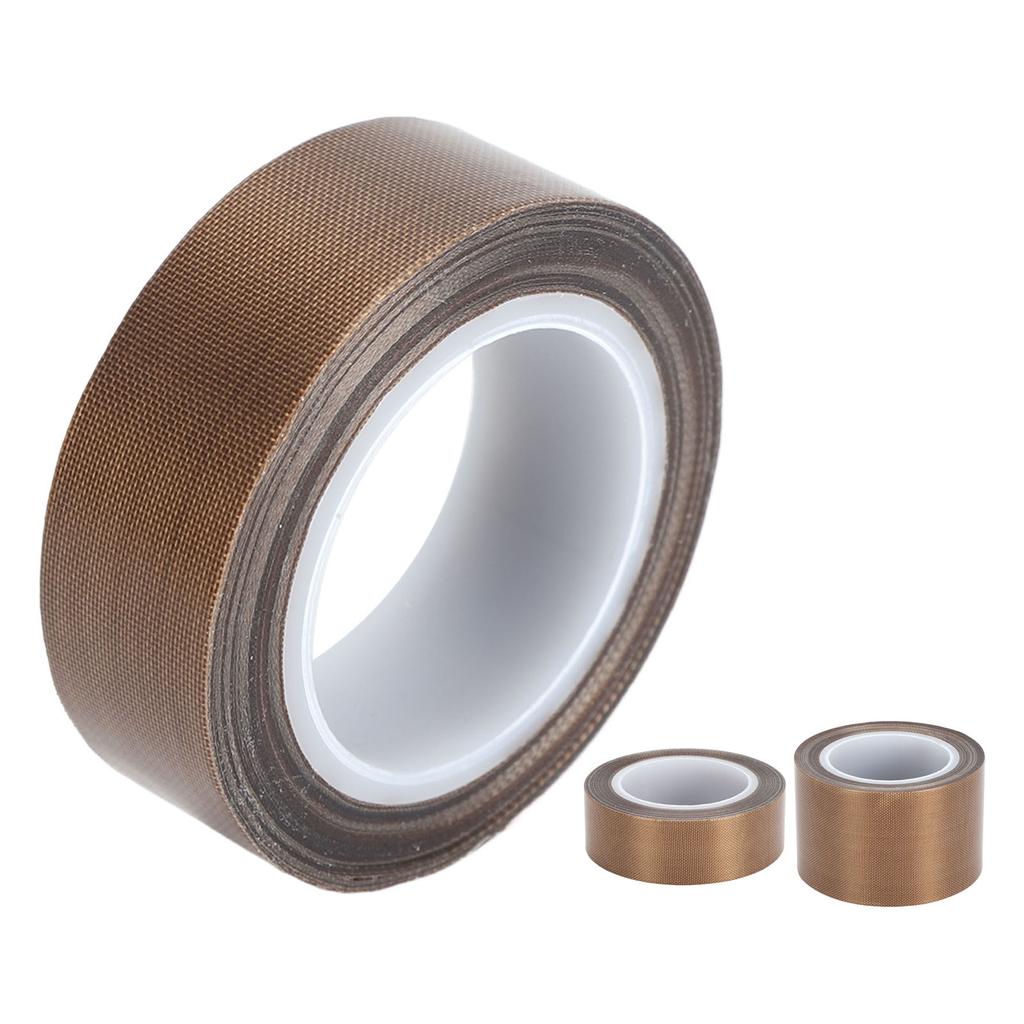 PTFE Glass Cloth Tape 32.8ft High Temperature Resistance Insulation PTFE Tape for Vacuum Sealer Food