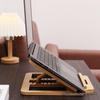 Portable Folding Solid Wood Laptop & Tablet Stand with Cooling Feature