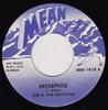 7-дюймовая пластинка JIM & THE INVICTAS - Memphis / Cottonpickin' / Trippin' MM1418 Mean Mountain M 1981 US Рок Б/У