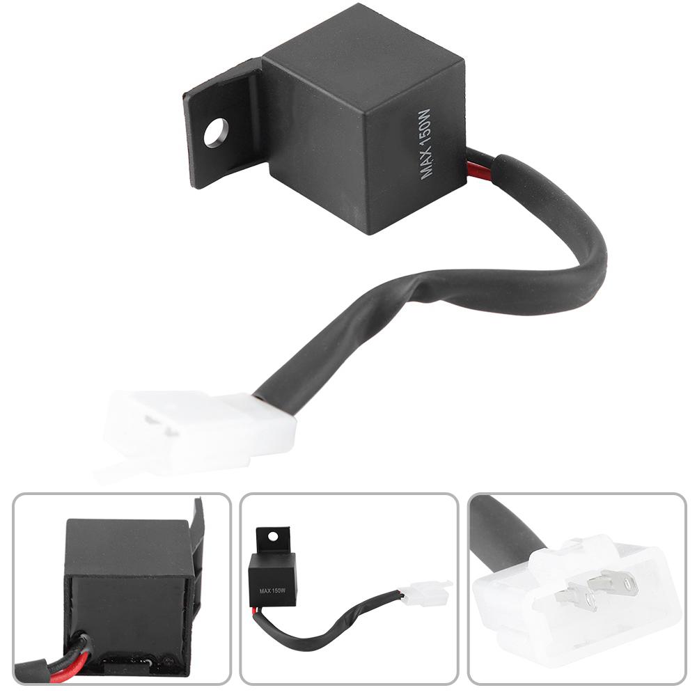 2-контактный электронный мотоцикл светодиодный мигающий реле поворотника лампа Hyper Flash LF1SPIN