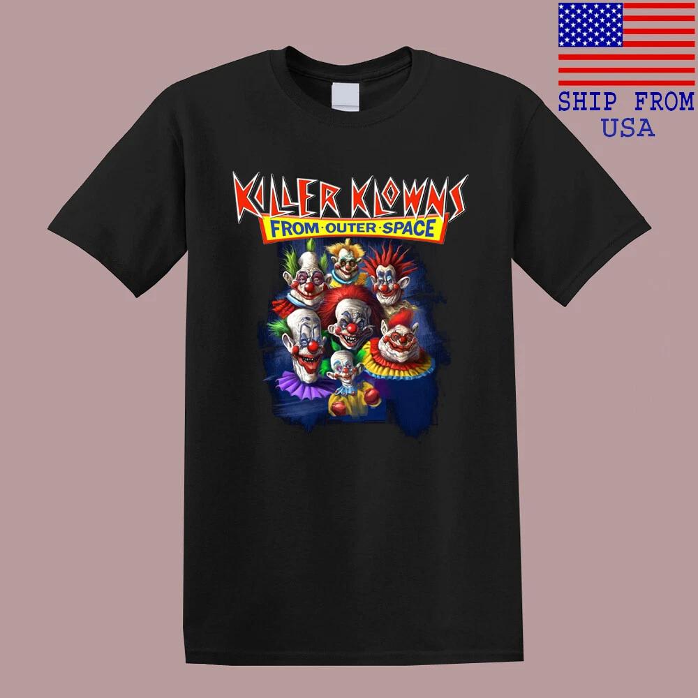 Killer Klowns From Outer Movie Horror Men's Black Size S-5XL