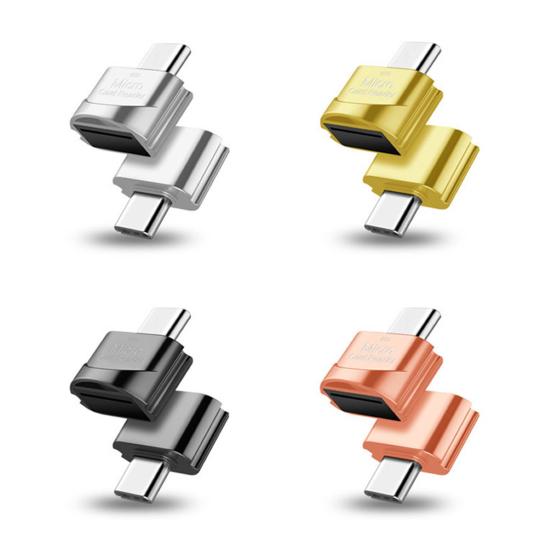 Устройство считывания карт Удобное мини-устройство для чтения карт из цинкового сплава с высокой скоростью для офиса