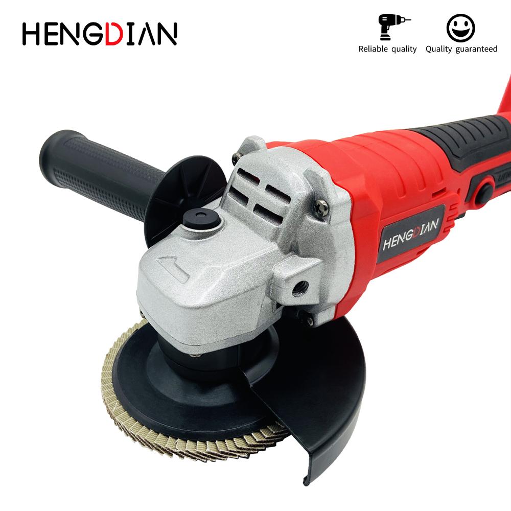 Угловая шлифовальная машина 125 мм, 21 В, аккумуляторная, бесщеточная электрическая угловая шлифовальная машина