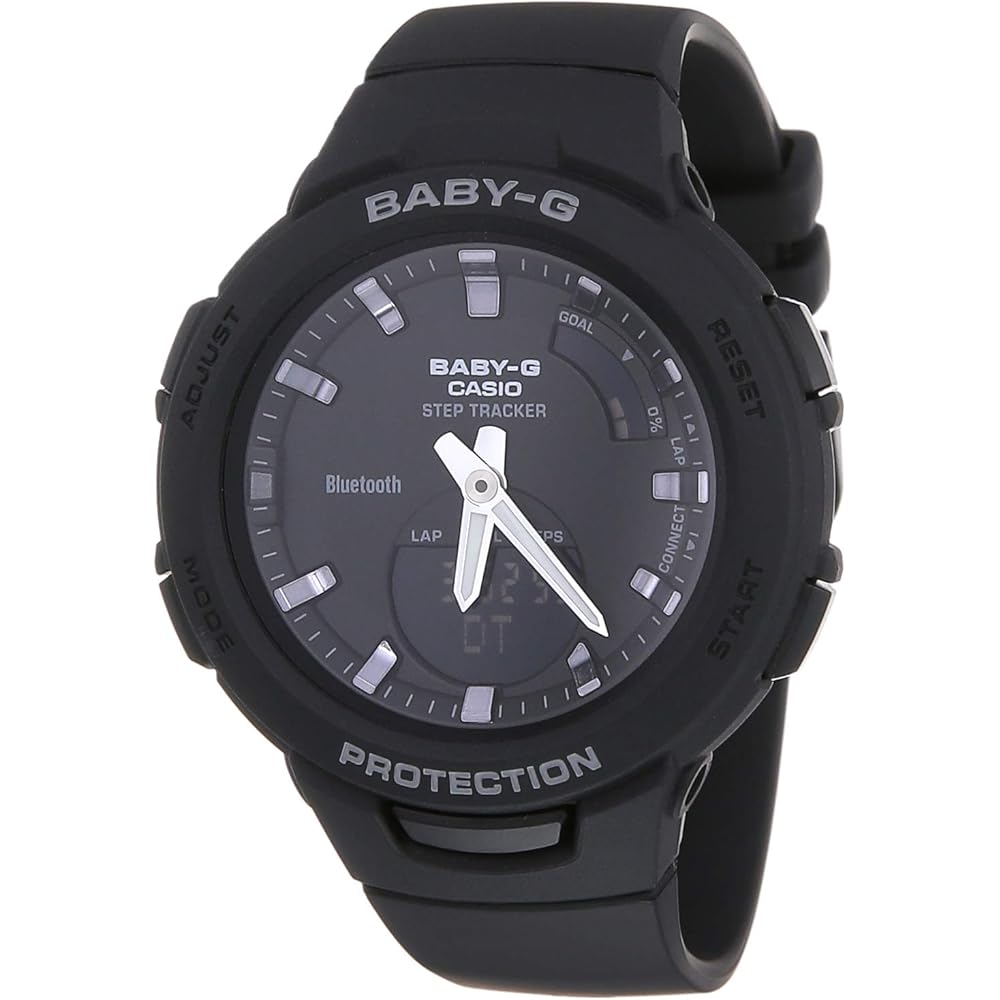 Casio Baby-G BSA-B100-1A Black Analog-Digital Casual Quartz Watch for Women