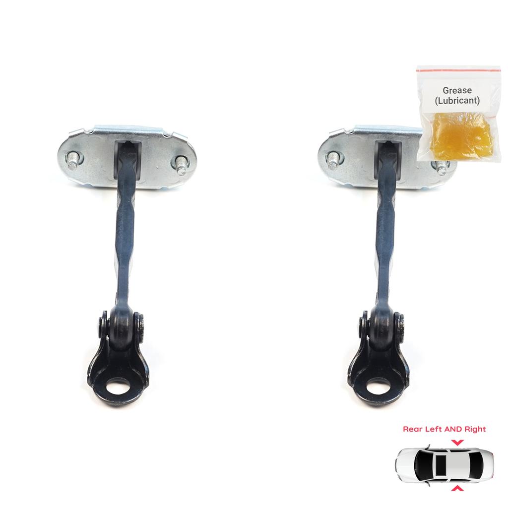 EDP1686-1 2 Pieces Rear Door Hinge Brake Stop Check Assy Limiter Strap for Subaru Forester MK4 SJ 2012-2018 62124FG003