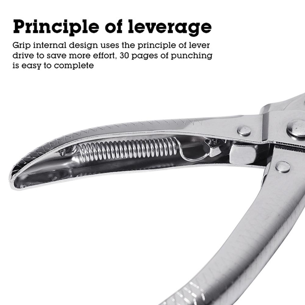 Дырокол для петель, плоскогубцы, многофункциональный дырокол с 100 шт., металлические люверсы, ручной перфоратор, пресс