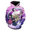 Anime Demon Slayer Series 3D Printed Man's Spring New Style Hooded Long Sleeve Hoodie Fashion Casual Cotton Pullover Clothing