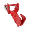 Gooseneck Hitch Lock with Key Lock Metal Study Rust Proof Gooseneck Trailer Hitch Lock for RV Red