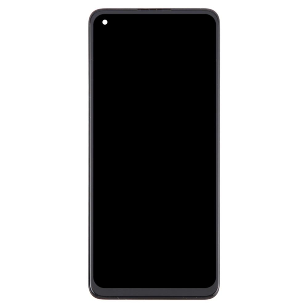 Для Oppo Reno7 4G Экран OLED класса C и сборка дигитайзера+Рамка Запасная часть (Без логотипа)