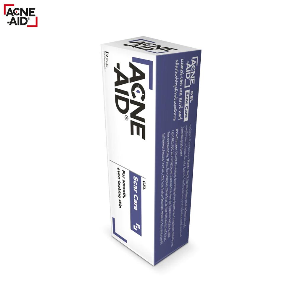 Acne-Aid Gel Scare Care, Для гладкой и ровной кожи, 10 г. - Тайский уход за кожей