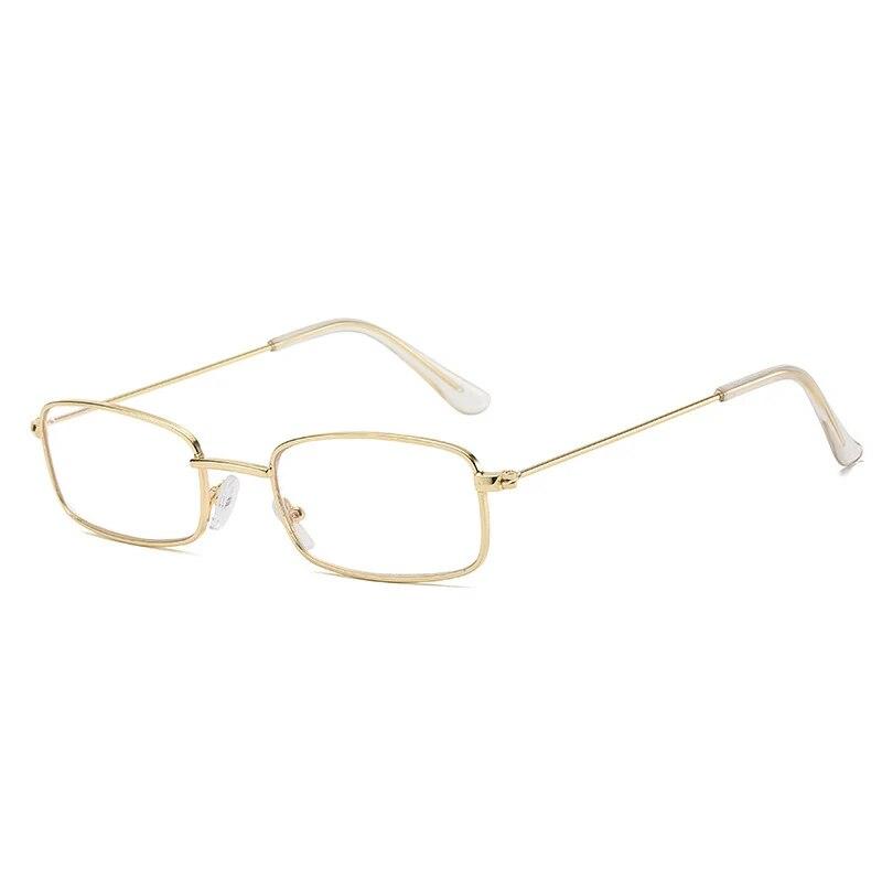 Vintage Sunglasses Men Square Metal Frame Sunglasses Pilot Mirror Classic Retro Sun Glasses Women Luxury Summer Eyewear