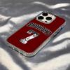 Cute Cartoon Slam Dunk Phone Case For IPhone 17 Pro Max 16 15 14 Pro Max IPhone 13 Pro Max 11 Plus Transparent Cover