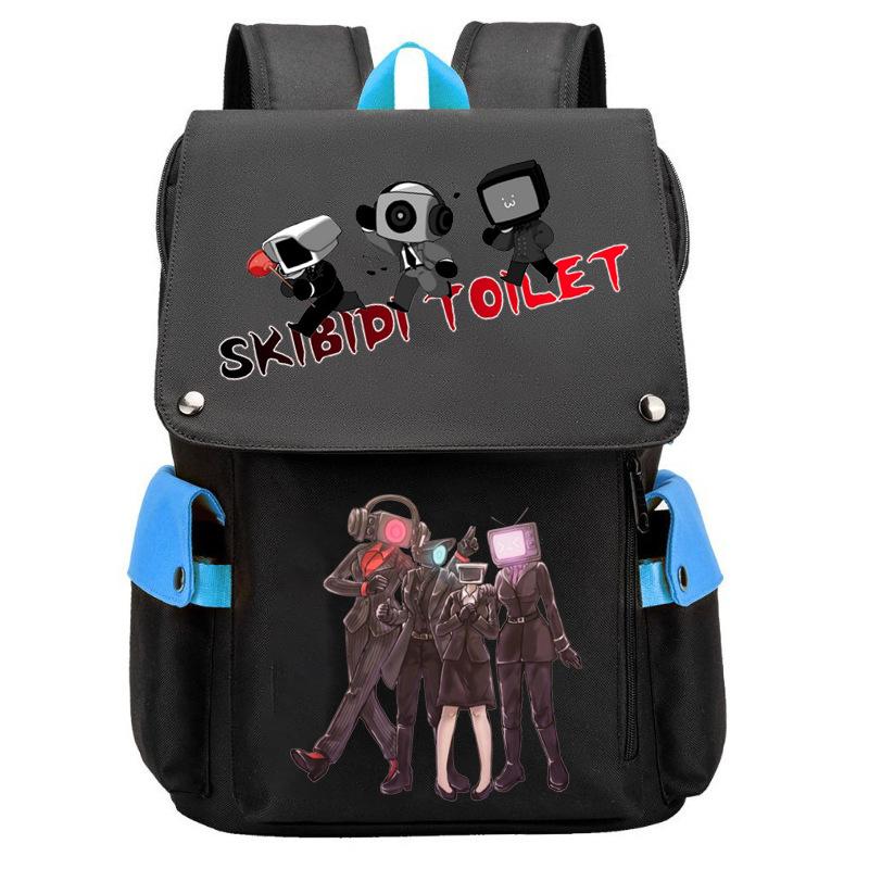 Amazon Новый Skibidi Toilet Man Школьная сумка для ученика Детский рюкзак