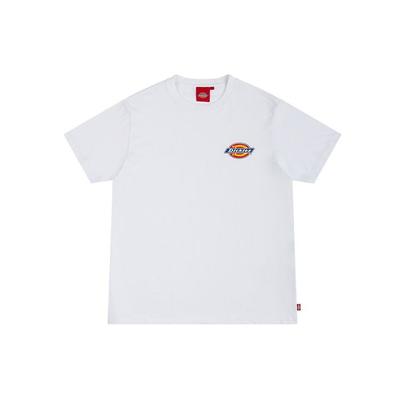 Dickies Классическая базовая футболка с коротким рукавом и логотипом, унисекс, белая DK008905C4D