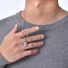 Non Fading Stainless Steel Pendant Necklace Geometric Pendant Necklace  for Gift Giving