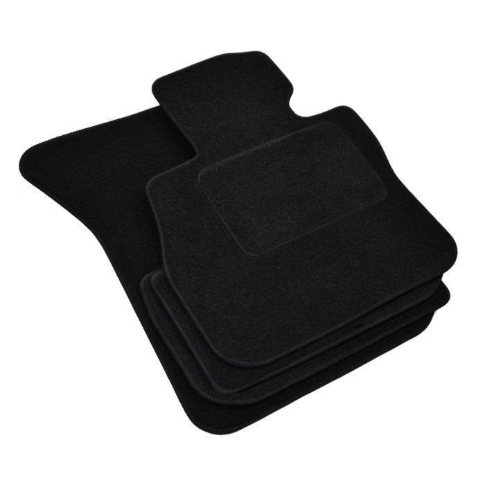 Tapis De Sol - BMW - 1 F40 - Velours Noir - 4 Pièces - Ajustement Précis