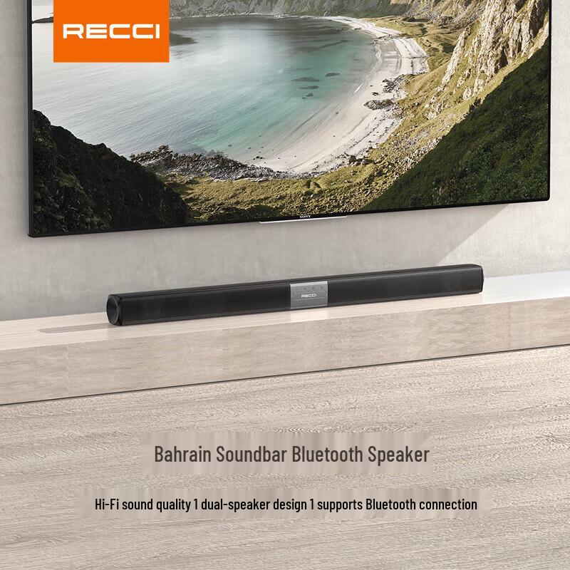 Умная колонка Recci RSK-W32 HIFI Bluetooth, штекер CN (адаптер в комплекте) (Китайская версия)