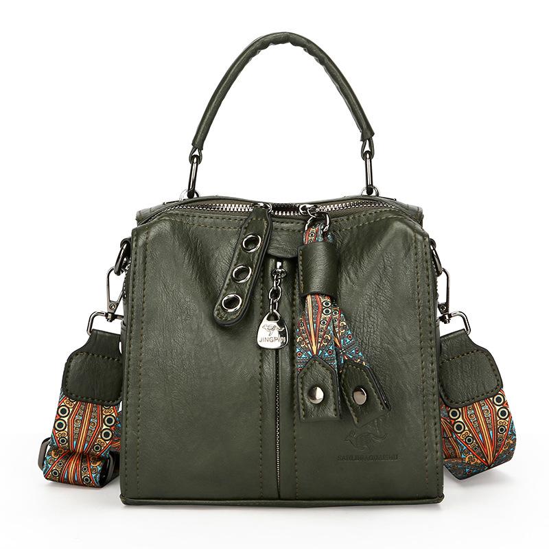 Это высококлассная женская сумочка, одноплечная сумка для поездок на работу и многослойная сумка кроссбоди большой вместимости.