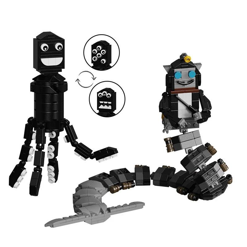 571PCS Sebastian Solace Squiddles Building Blocks Set, Ocean Fantasy Mermaid и Squid Figures, Creative Bricks Gift for Children