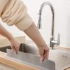 Anti-splash Feature Kitchen Sink Splash Guard Silicone Water Splash Guard  Washing Basin