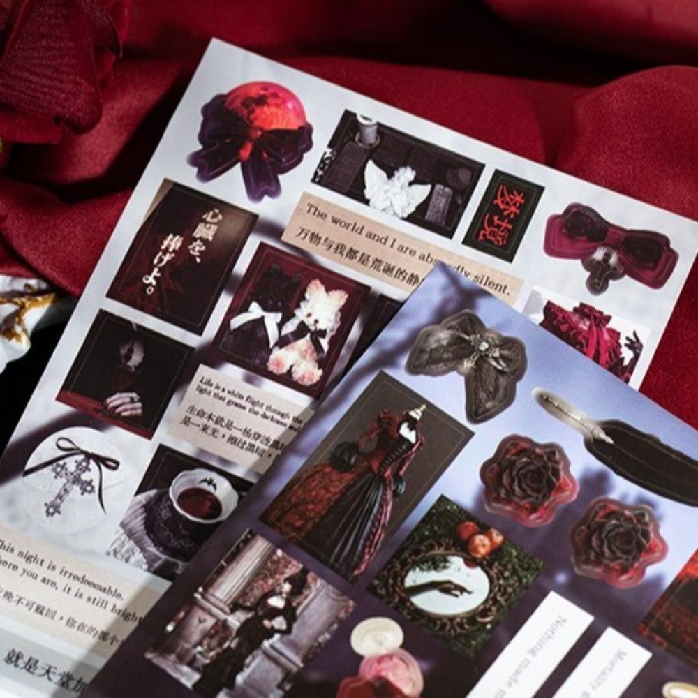 20 шт. декоративные наклейки MINKYS книга ретро ноутбук фотокарточка наклейка книга школьные канцелярские принадлежности