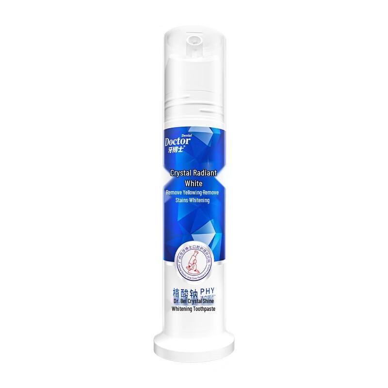 Доктор. Зубная паста Dental Crystal Brightening Pump