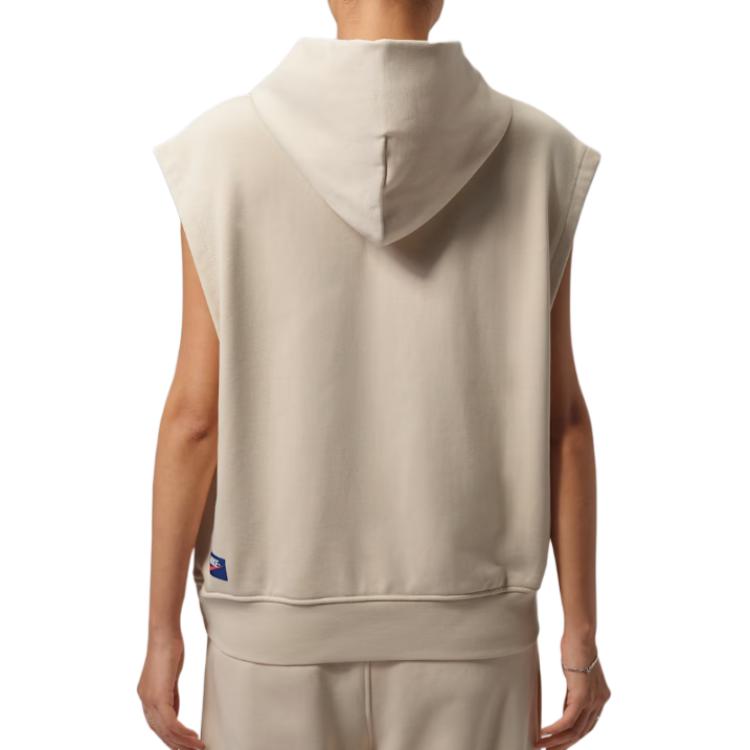 Jordan Flight Fleece Sweatshirts Women's Pearl White Hooded Non Detachable Moderate IM6962-272