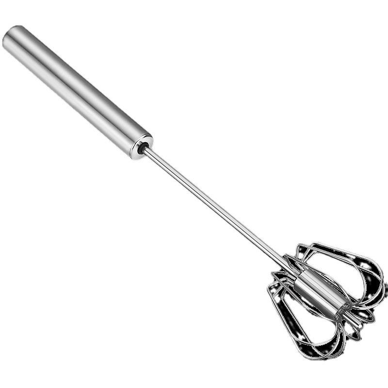 Полуавтоматический венчик из нержавеющей стали для взбивания яиц для выпечки