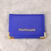 Хорошие дорожные кредитные карты, женский синий кошелек для кредитных карт, держатель для банковских карт для мини-автобусов, держатели удостоверений личности
