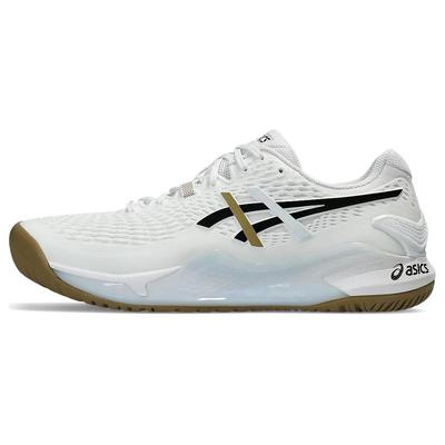 BOSS x Маттео Берреттини x Gel Resolution 9 Белый Верблюжий Мужские Кроссовки Черный 1041A453-100