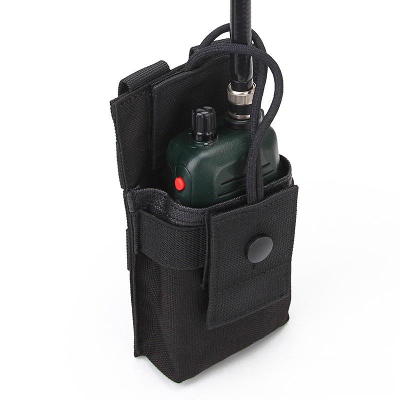 Тактический 600D Walkie Talkie Molle Vest Аксессуар и поясная сумка для хранения мобильного телефона на открытом воздухе