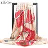 High-quality Luxurious Silk Scarves Headband Scarfs Neck Scarf For Women Chain Silk Scarf Women's Decorative Shawl