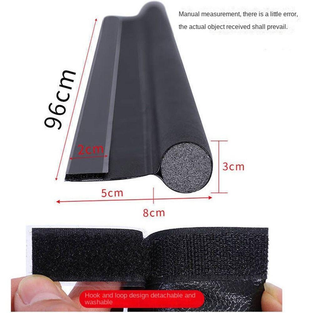Windproof Under Door Draft Stopper Leather Sound Insulation Sealing Strip Door