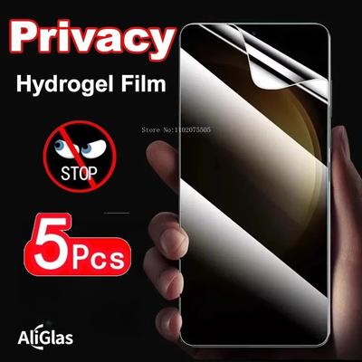 Приватная гидрогелевая пленка для Samsung Galaxy S25FE S25Edge S25Ultra S25Plus Защитная пленка для экрана для Samsung S26 Plus S26 Ultra Пленка